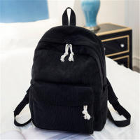 Mochila De Corduroy Personalizada Para Mujer Estilo Clásico Campus Antirrobo Con Mangueras Suaves Bolsa De Escuela Para Adolescentes Unisex - details 2
