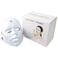 Máscara Facial LED De 7 Colores Terapia Fotónica Para Cuidado De La Piel Anti Acné Rejuvenecimiento Eliminación De Arrugas Máscara De Belleza Para El Rostro - details 20