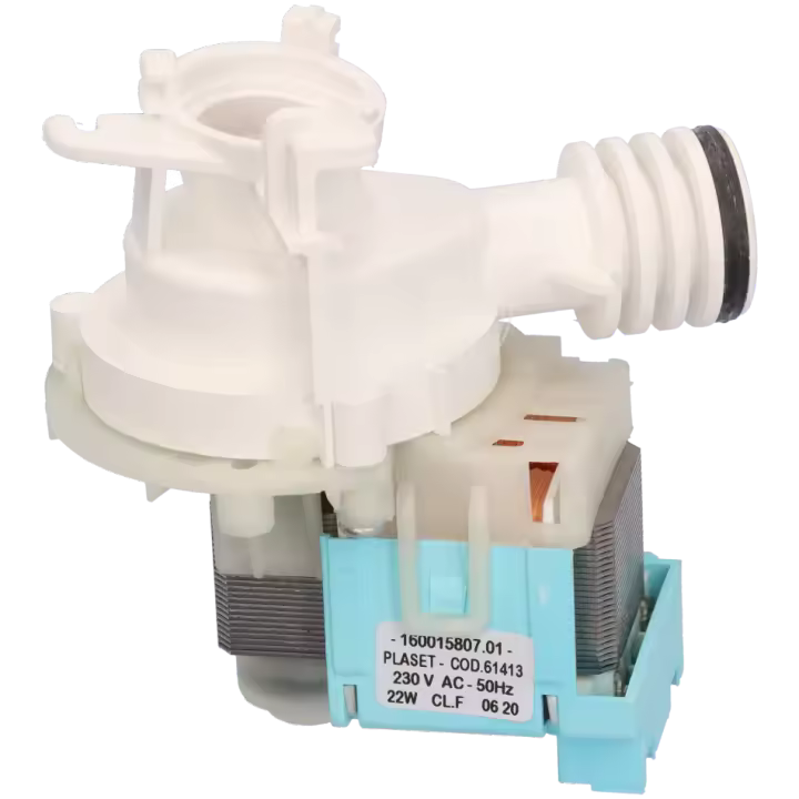 Bomba desagüe lavavajillas. Utilizado en varias marcas: Ariston, Candy 61413 Modelo DA63SP. - 1