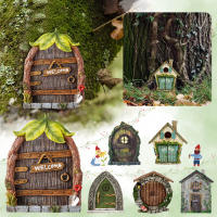 Puerta De Los Mismeces Para Árboles Decoración De Jardín Miniatura Puerta De Los Mismeces Accesorios De Jardín De Fae - details 0