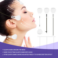 40 Pcs Cinta De Levantamiento Facial Invisibles Adhesivos Para Arrugas Y Reducción Del Doble Mentón Parche V-Line Para Cuello Y Ojos - details 5