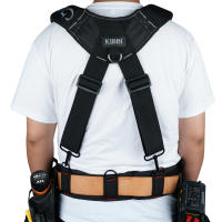 Cinturón De Herramientas KUNN Con Almohadillas Y Correa De Gel Desmontable Porta Teléfono Y 4 Bujías De Herramienta Para Construcción Unisex - details 6
