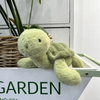 Muñeco De Peluche Tortuga Jelly Cat 28cm Juguete Creativo Para Compañía Simulación De Mascota Para Niños Regalo De Vacaciones - details 2