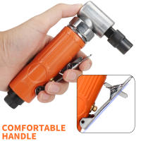 Mini Polidor De Ángulo 90 ° 1/4" Máquina De Grabado Pneumática Para Pulido Y Molienda Con Disco De Arena Y Abrazaderas Rotativas De Abrasivos - details 6
