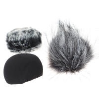 1Pc Cubierta De Espuma Para Micrófono ZOOM H5 H6 Protector De Viento De Peluche Accesorio Para Grabadora De Sonido - details 2