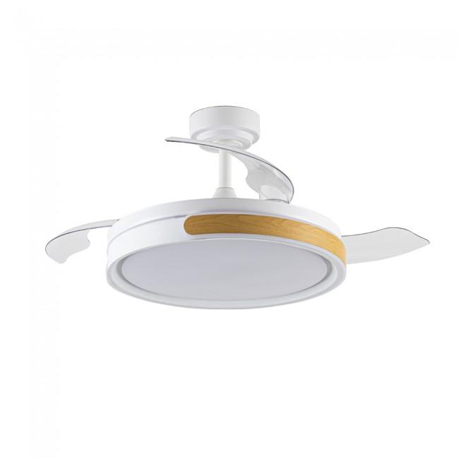 Wonderlamp Ventilador LED aspas plegables Nemi CCT Dim (72W) — oferta en Miravia