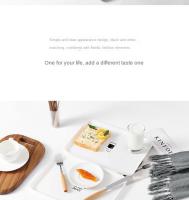 Plato De Alimentos Rápido En Plástico Blanco Para Uso Comercial Y Doméstico Resistente Y Versátil Para Almacenamiento - details 6