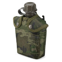 Botella De Agua Para Experiencias Al Aire Libre Y Camping 1L Con Tapa Botella De Sobrevivencia Militar Para Senderismo Y Deportes - details 6