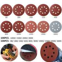 Set De Discos De Arena Redondos 100/300Pcs 6 Pulgadas Papel De Piedra Para Polir Madera Herramienta De Tratamiento Abrazadera - details 6