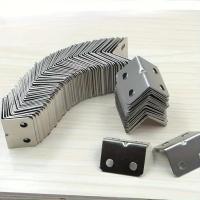 100 Piezas De Bracket De Esquina Metálico Estilo Silvery Para Reforzamiento Y Seguridad De Cajones Con 20 Piezas De Bracket L Y 84 Tornillos - details 0