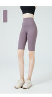 Shorts De Yoga Para Mujer High Waist Push-up Pantalones De Fitness Verano Running Shorts Deporte Nylon Lycra Sin Químicos - details 11