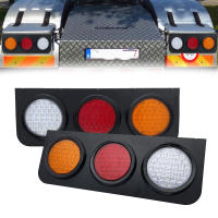 Luces Traseras LED Impermeables Para Camiones Y Remolques Luz De Fondo Y Nebulosa Roja Amarilla Y Blanca Para Camiones Caravanas UTE Campingvas 2x4V - details 0