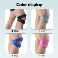 Manguito De Rodilla Elástico Con Protección Pressurizada 1PCS Para Baloncesto Tenis Ciclismo Soporte De Rodilla Con Almohadilla De Seguridad Para Adultos - details 5