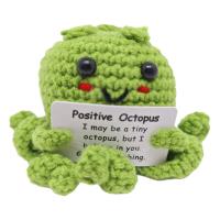 Adornos De Animales De Energía Positiva Tejidos a Mano Decoración Emocional Para El Hogar Regalo De Navidad Cumpleaños Personalizado Retro Y Nostálgico - details 14