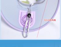 Sombrero De Verano Para Mujer 2024 Protección Solar Anti UV Sombrilla De Playa Sombrero De Paja Eléctrico Para Exterior - details 8