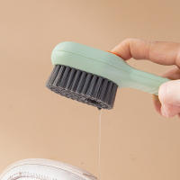 Cepillo De Limpieza Para Zapatos Con Aditivo Líquido Multifuncional Cepillo De Limpieza Doméstico Tipo Empuñadura Con Descharge De Líquido Bristles Suaves Para Lavandería - details 4