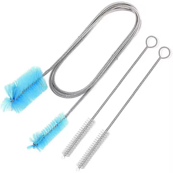 Cleaning Kit For Pellet Stove - 1.55 Meter Stainless Steel Extension, Maximum Curvature Of 90 - 1