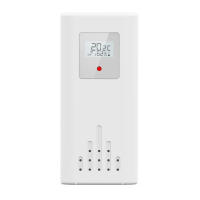 Reloj Estación Digital Con Sensor Exterior Meteorologista Termómetro Higrómetro Previsión Del Clima Termómetro Higrómetro Con Sensor Exterior Inalámbrico - details 11