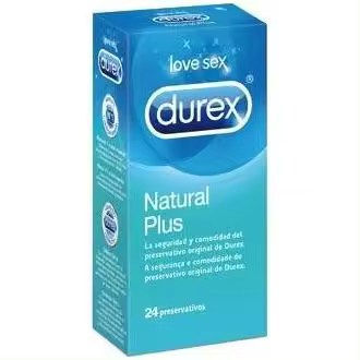 Durex® Natural Plus Easy-On Preservativos 24Uds - 1