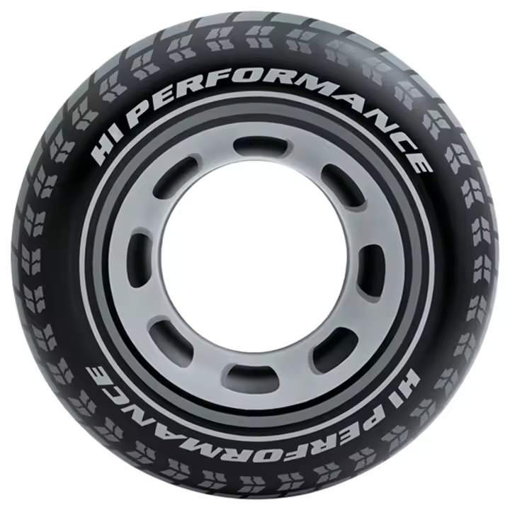 Intex 59252NP - Rueda hinchable neumático diámetro 91cm - 1