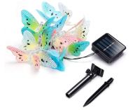Guirnalda de Luces Solares de Mariposa 20 Luces LED Impermeables para Jardín 5m - details 2