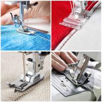 Juego De Pies De Costura Profesionales Para Máquina De Coser Doméstica Alta Calidad Pie De Presión Snap on Manija Baja Material Polyester Unisex - details 3