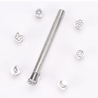 Conjunto De 8 Piezas De Estampadores De Metal Para Tachuelas De Deportes Plantas Y Naturaleza Herramienta De Costura De Cuero Calidad Profesional Para Principiantes Y Profesionales - details 6