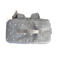 Bolsa de almacenamiento universal para cochecito de 14,6x12,2x7,5 pulgadas, Bolsa Grande impermeable para pañales de Bebe, 4 maneras de LeVar La mopila (GRIS) - details 7