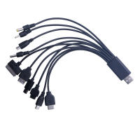 Cable De Carga USB Universal Multi-Plug Para Teléfonos Móviles Compatible Con Samsung Xiaomi Huawei Google OPPO Vivo Cable De 10 a 1 - details 1