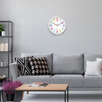 Reloj De Pared Moderno Y Sencillo De 8 Pulgadas Para Sala De Estar Dormitorio Y Cocina Decoración De Hogar Reloj De Cuarzo Silencioso Sin Batería Regalo De Vacaciones - details 0