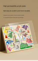 Juego De Mesa Magnético Para Niños Tablero De Colores De Conteo Juguetes Educativos Montessori Madera Juego De Labyritmo - details 5