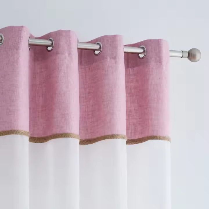 Cortina para Salón-Dormitorio Nature Malva Calmatex 140 x 265 cm - 1