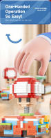 Bloques Creativos Para Aliviar El Estrés Y Ansiedad 2024 Juguetes De Montaje Pequeños Para Niños Bloques Micro Ornamentos Para Construcción Manual - details 5