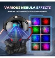 Proyector De Galaxia Astronauta Con Control Remoto Luz Nocturna Para Habitación De Niños Sala De Estar Proyector De Nebulosa Para Adultos Regalo - details 2