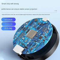 ZP HDMI Inalambrica-Seurico Tv Box-On Todos Los Canales - Evolution TV - Admite Resolución 1080P - Conexión Wifi Fuerte-Adaptador de Pantalla HDMI-HDR WiFi HDMI Dongle Compatible Miracast/DLNA/airPlay para android/iOS/Windows/Mac OS/HDTV - details 2