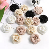 5Pcs Cabezas De Flores Rosa Artificiales Para Decoración De Hogar Boda DIY Wreath Accesorios Para Scrapbook Flores Falsas De Seda Para Aniversario Baño De Muybridal - details 1