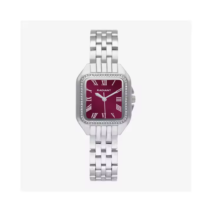 Radiant Reloj Mujer Reloj Mujer Bahamas Luxe Granate/plata Metal 3 Atm - 1
