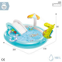 Centro de juegos cocodrilo con tobogán INTEX - details 3