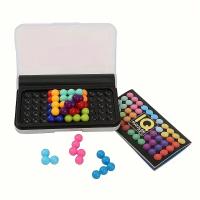 Juego De Rompecabezas 3D IQ Puzzler pro Para Niños Y Adultos Juguete Montessori De Desarrollo Cognitivo Dificultad De 120 Desafíos - details 8