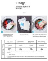 50/100pcs Película Absorbente De Colores Para Lavadora Anti-Mancha Y Mezcla De Detergente De Limpieza Para Ropa - details 10