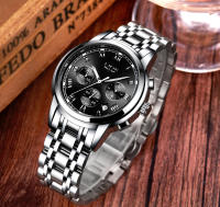 Reloj De Hombre LIGE 2024 Chronógrafo Deportivo De Lujo Marca Relojes De Cuarzo Acero Inoxidable Impermeable Con Manos Luminosas Y Calendario Completo - details 18