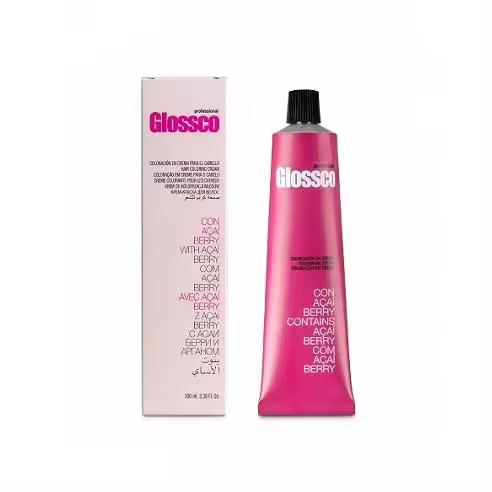 Glossco Professional Tinte 7.77 Moka Medio Intenso 100 Ml - Coloración Permanente con Micropigmentos y Acai Berry - 1