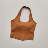 One Piece Cup Deporte 2023 Sujetador Deportivo Para Mujer Antigolpes Running Colectivo Fitness Top De Correa Trasera - details 8