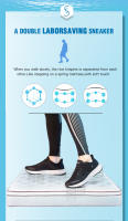 Zapatillas De Correr ONEMIX Blancas Para Hombres Y Mujeres Zapatillas Deportivas Transpirables Para Maratón Caminar Viajes Trekk Ing Y Jogging - details 4