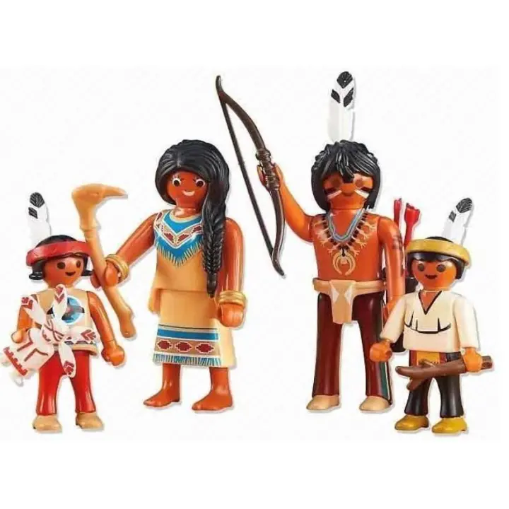 Playmobil - Familia India (6322) SE ENVIA EN BOLSA PRECINTADA DEL FABRICANTE - 1