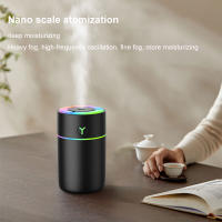 Luz Nocturna Colorida Humidificador Portátil Difusor De Aceite Aroma USB Con Rojellera De Niebla Fría 230ml Tipo-c Para Dormitorio Hogar Coche Escritorio - details 2