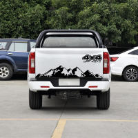 Pegatina De Camión Para Maletero 150CM 4X4 Paisaje Montañoso Estampado En Vinilo Decorativo Para Pickup SUV off Road - details 5