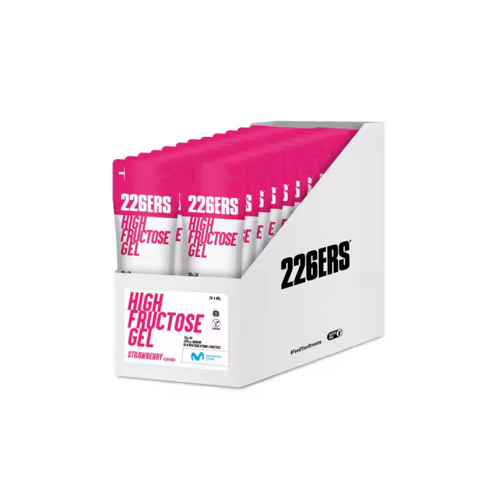 226ERS CAJA 24 HIGH FRUCTOSE GEL 80g Varios sabores - 1