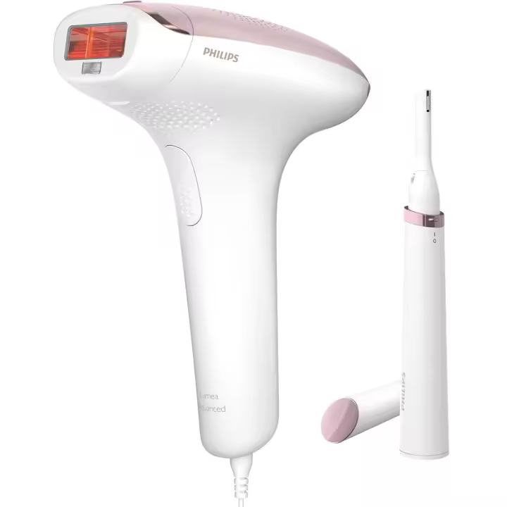 PHILIPS BRI920/00 Depiladora IPL Lumea IPL Serie 7000 Advanced, con cable, Sensor de tono de piel y 5 ajustes de intensidad, con lápiz recortador - 1