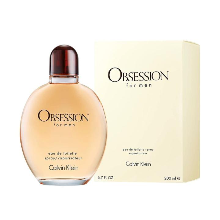 Calvin Klein - Obsession For Men Eau de Toilette 200 Ml. | Colonia para hombre Clásico Intenso, Especiado y Muy… — oferta en Miravia